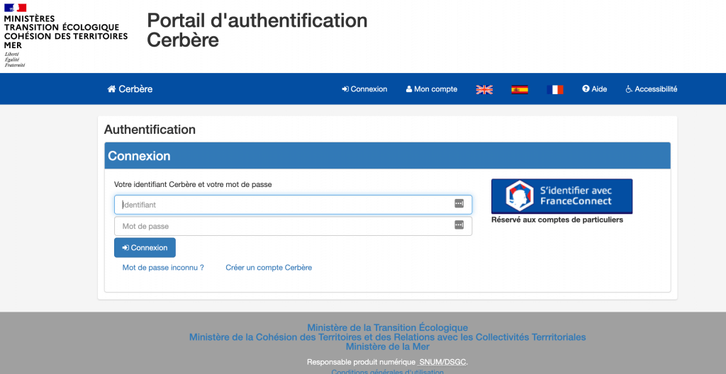 comment se connecter à son compte Cerbère ?