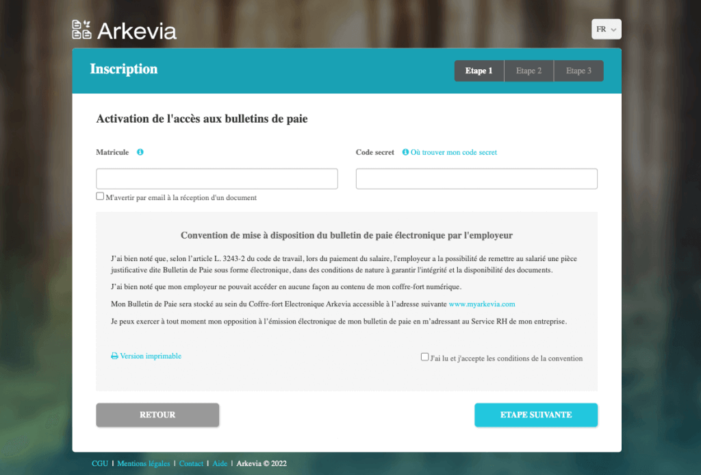 comment créer un compte Arkevia en 3 étapes ?