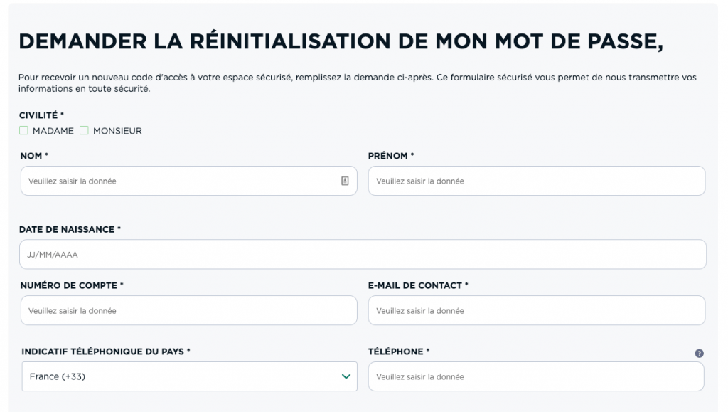 Comment retrouver son mot de passe perdu sur lefil.com